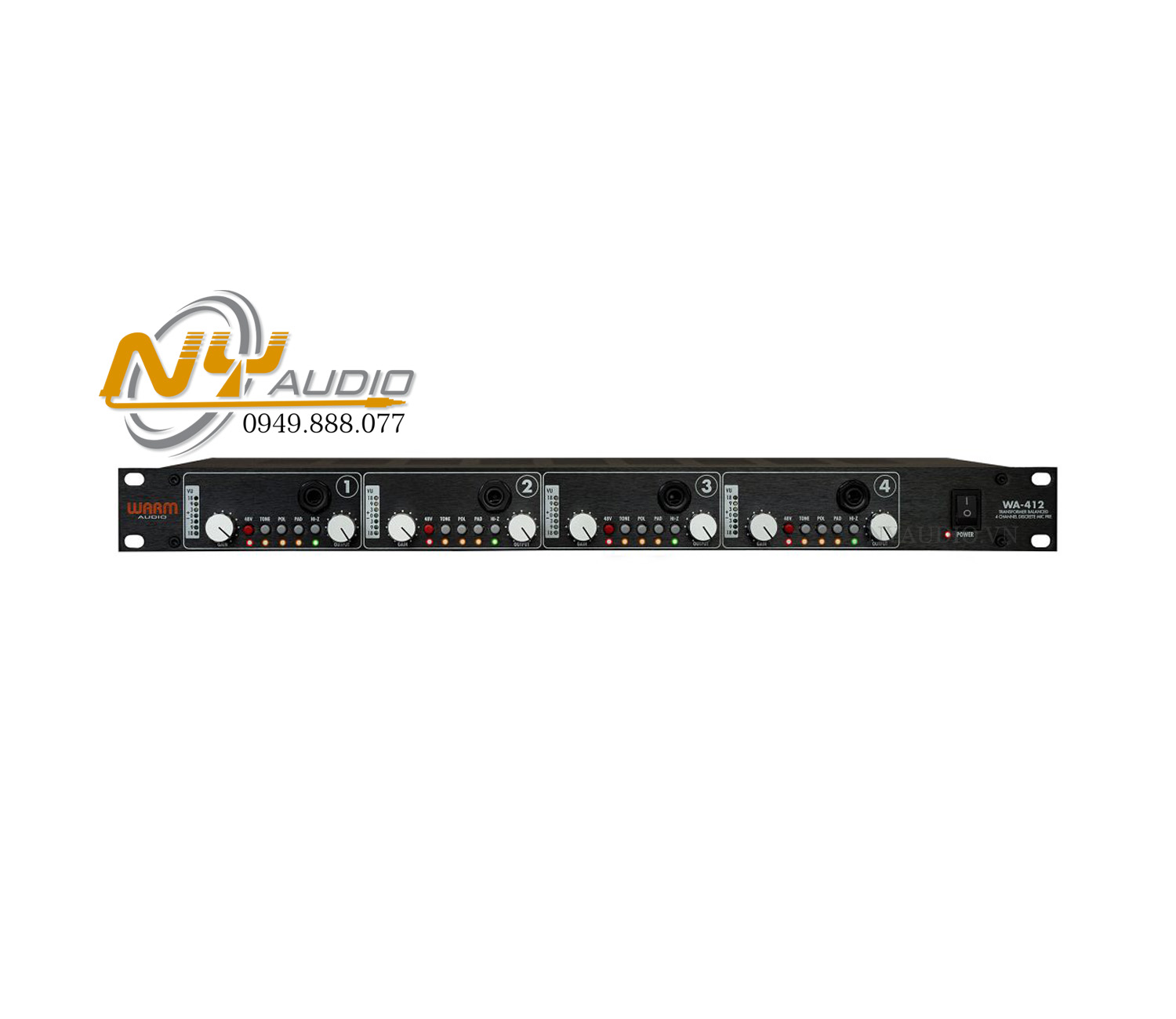 API 3124 4Ch Mic Preamp #37 API 3124 4Ch Mic Preamp